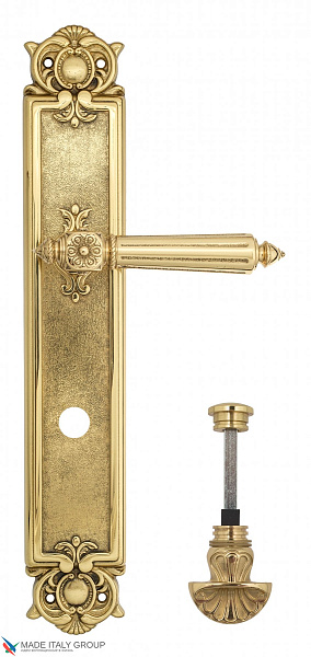 Дверная ручка на планке Venezia "CASTELLO" WC-4 PL97