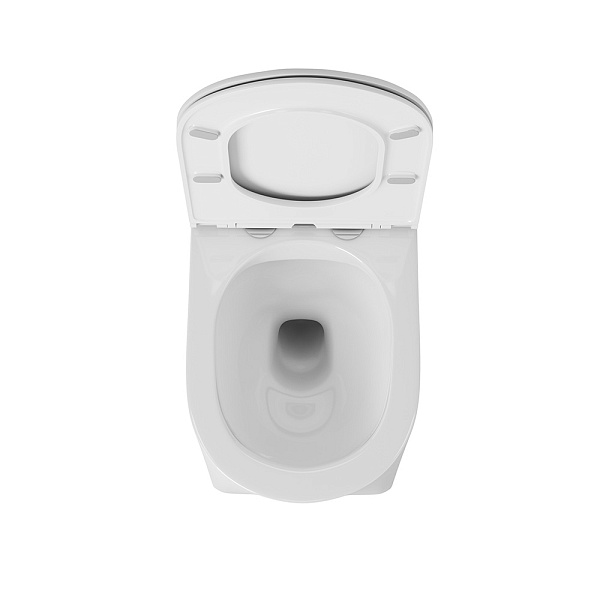 Унитаз подвесной безободковый OWL Curve Cirkel-H с сиденьем DP микролифт