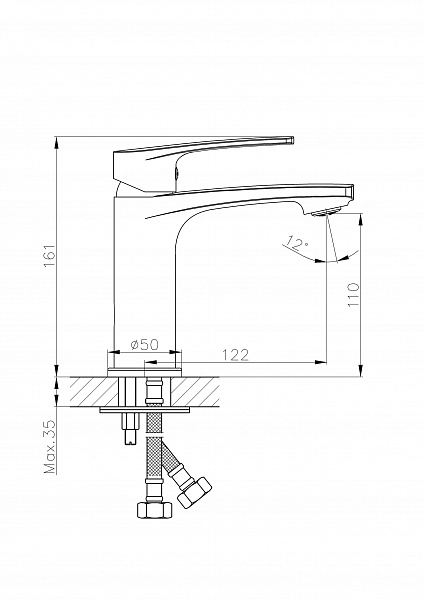 Смеситель для раковины Haiba HB10587