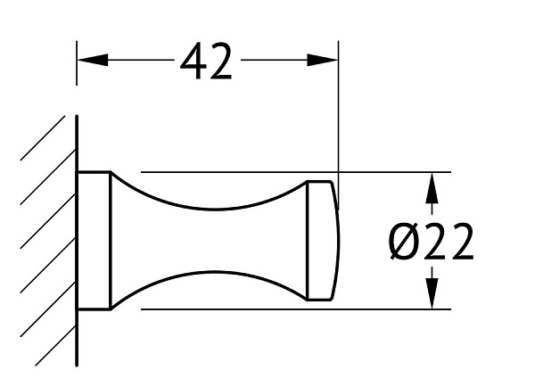Крючок FBS Universal UNI 002
