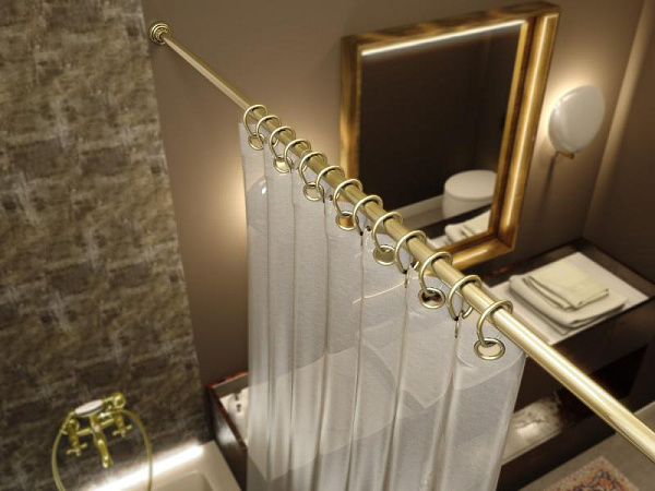 Карниз для ванной комнаты Elghansa Monterno 1035-1850 CS-1-Bronze