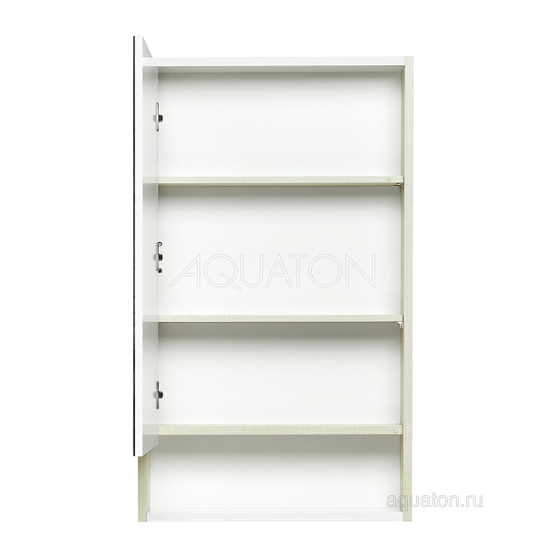 Зеркало-шкаф Aquaton "Рико 50" белый/ясень фабрик