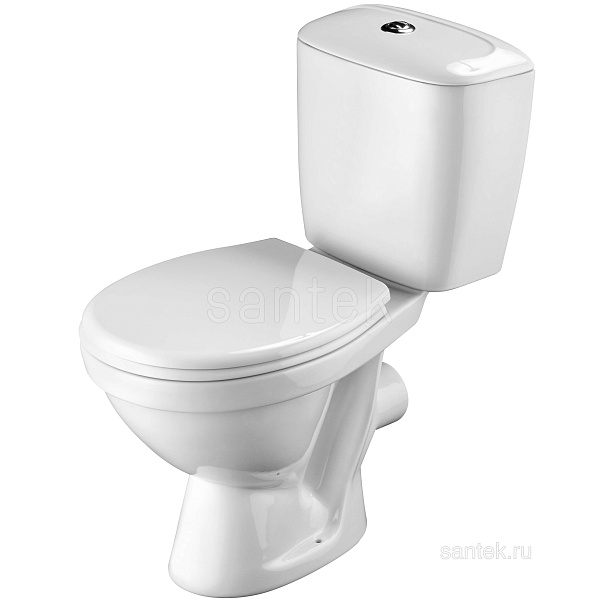 Унитаз компакт напольный Santek Паллада с горизонтальным выпуском 1.WH30.2.371