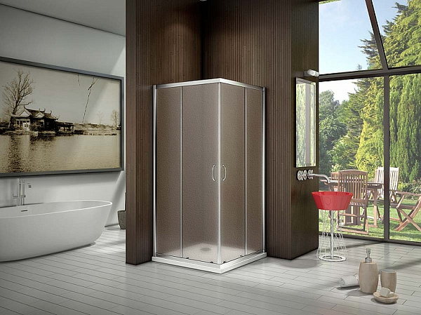 Душевой уголок Good Door Latte CR-100-C-WE