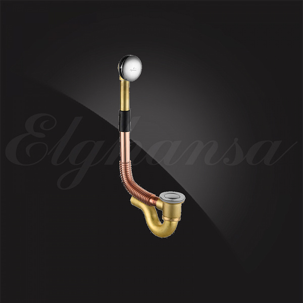 Слив-перелив для ванны с коленом Elghansa Wasty Systems WBT-315