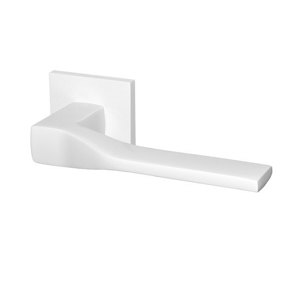 Дверная ручка на квадратной розетке Armadillo K.USS52.GRAND (GRAND USS) WH-19 белый