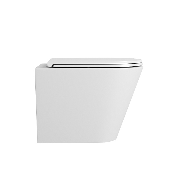 Унитаз подвесной безободковый OWL Vind Ruta-H с сиденьем DP микролифт
