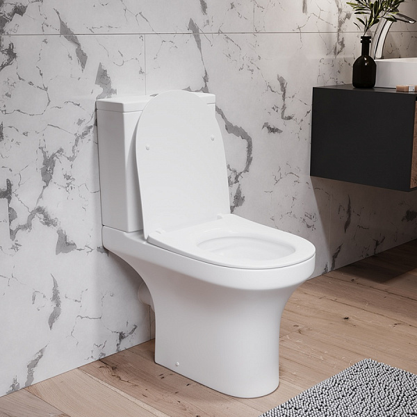 Унитаз-компакт с микролифтом Damixa DX35C8600SC