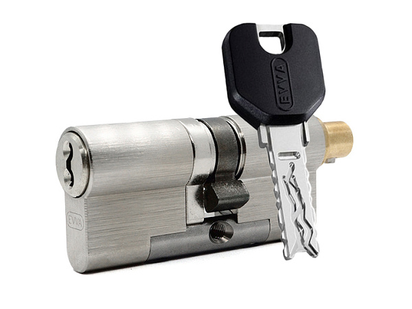 Цилиндровый механизм EVVA 4KS 31x56 ключ-вертушка