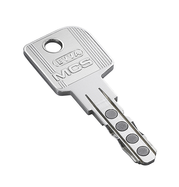 Цилиндровый механизм EVVA MCS 41x66 ключ-ключ