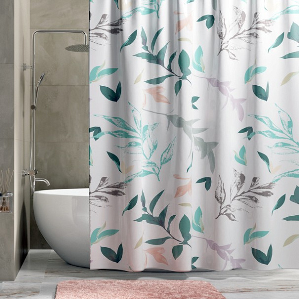 Шторка для ванны WasserKraft Rossel SC-57101