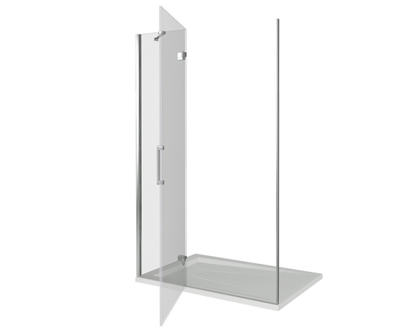 Душевая перегородка Good Door Saturn WTW-140-C-CH-R