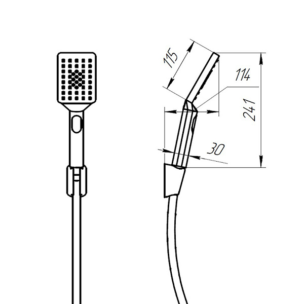 Комплект смесителей для ванны 3в1 Paini PAINI Garda 76CRSET3