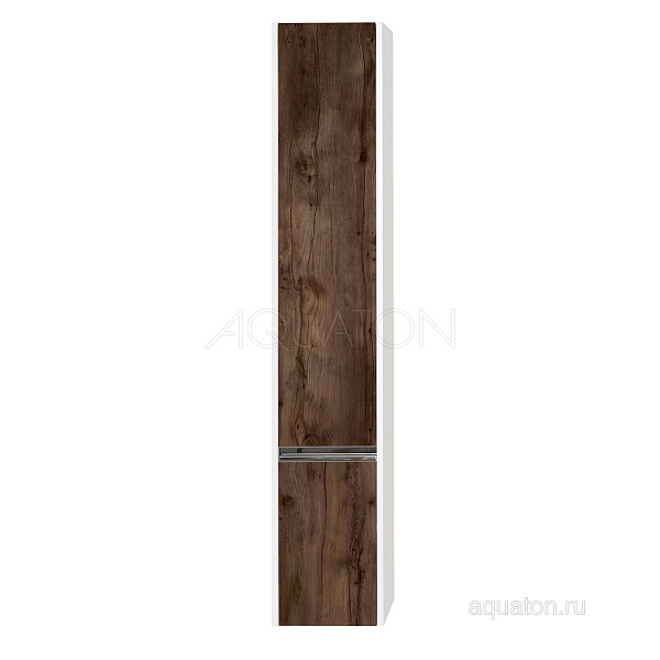 Шкаф-пенал подвесной Aquaton "Капри" R таксония темная
