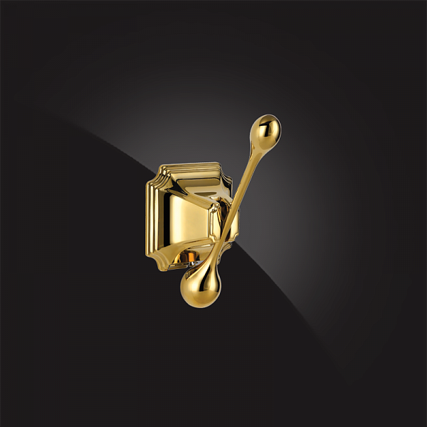 Крючок одинарный Elghansa Hermitage HRM-900-Gold