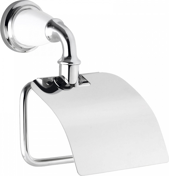 Бумагодержатель с крышкой Sanibano Zafiro H9900/06BR