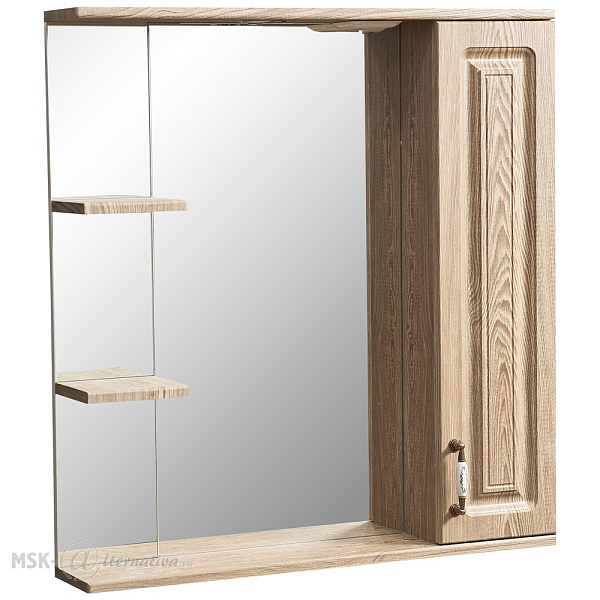 Зеркало-шкаф Stella "Кармела 75/С" карпатская ель