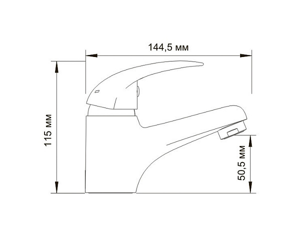 Смеситель для раковины WasserKraft Isen 2603
