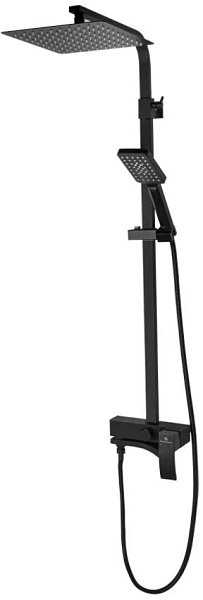 УДАЛЕН Подключение для шланга черный матовый