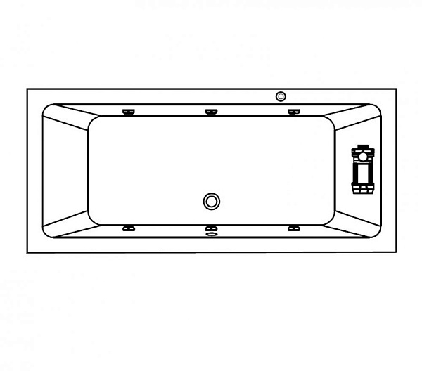 Акриловая ванна Kolpa-San Elektra Standart 170х75