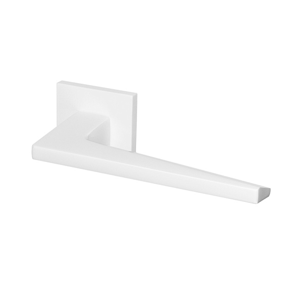 Дверная ручка на квадратной розетке Armadillo K.USS52.MORI (MORI USS) WH-19 белый