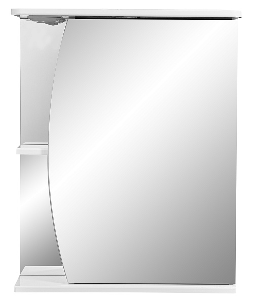 Зеркало-шкаф Stella "Лана 55/С" R белый