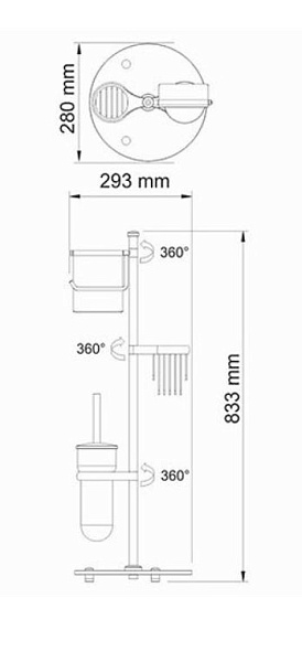 Стойка WasserKraft K-1246
