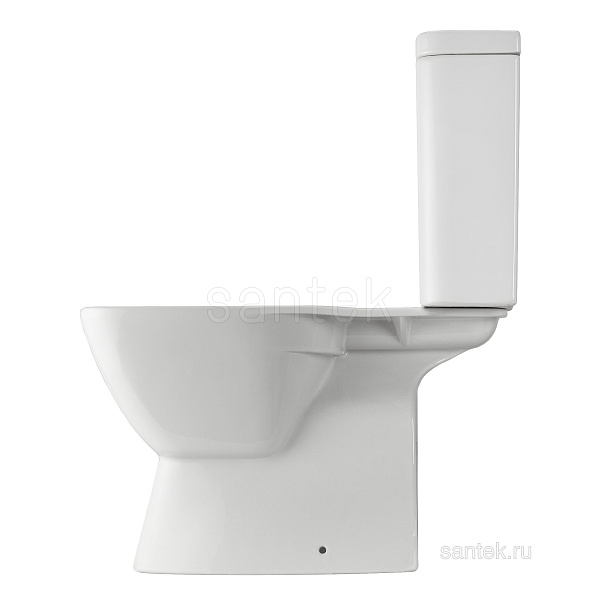 Унитаз компакт напольный Santek Нео с горизонтальным выпуском, rimless