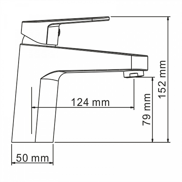 Смеситель для раковины WasserKraft Dinkel 5303