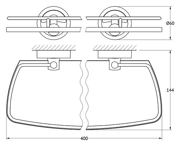 Полка FBS Ellea ELL 014