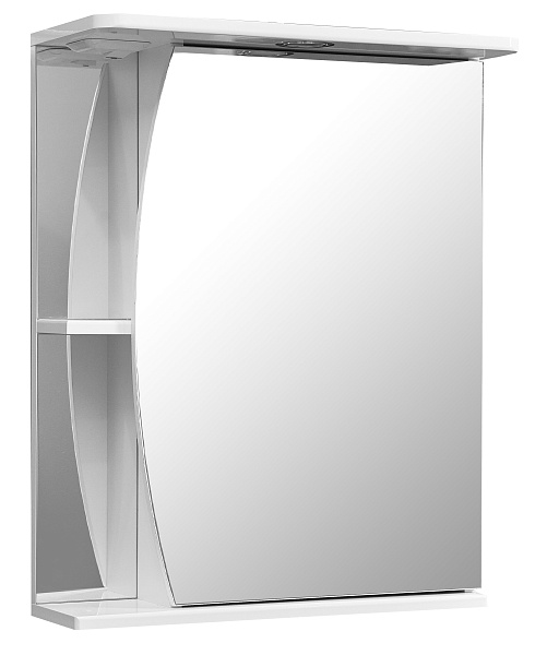 Зеркало-шкаф Stella "Лана 55/С" R белый