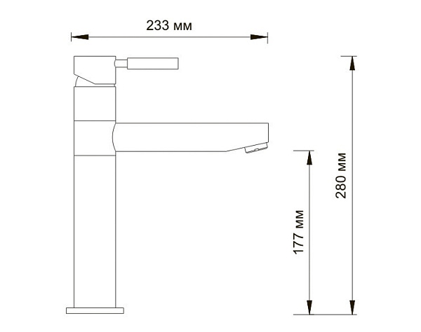 Смеситель для кухни WasserKraft Main 4107