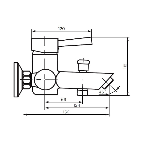 Душевой комплект Dorff Logic D0103030SS