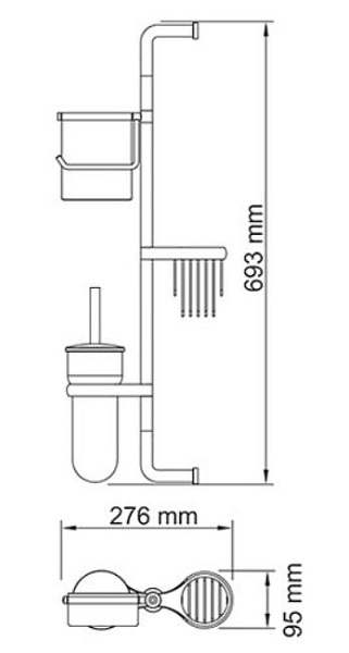 Стойка WasserKraft K-1468