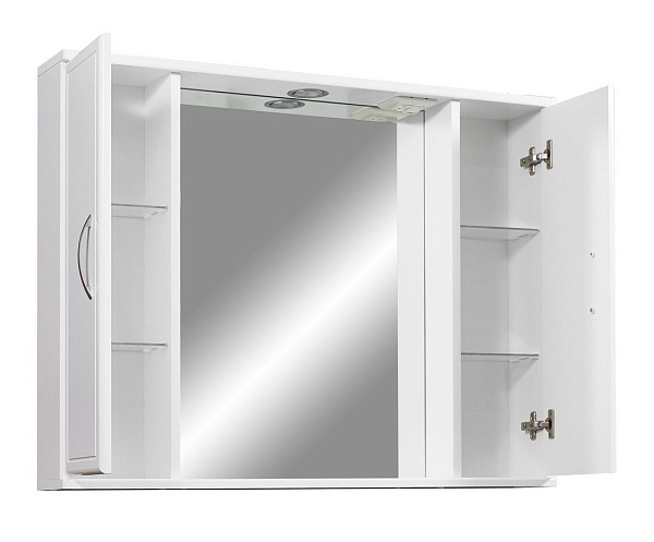 Зеркало-шкаф Stella "Концепт 80/С" белый