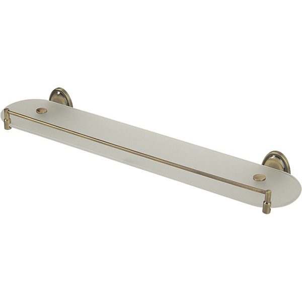 Стеклянная полка Veragio Bonjour VR.BNR-7811.BR бронза