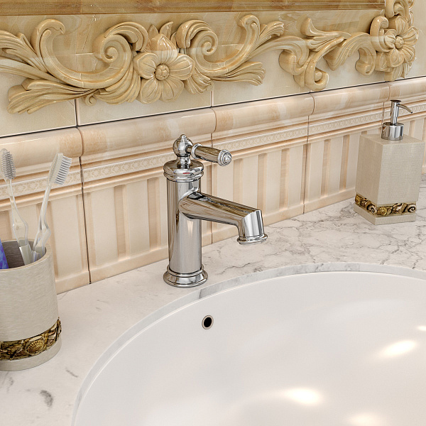 Смеситель Elghansa KLASSIK New 1635636 для умывальника однорычажный, хром