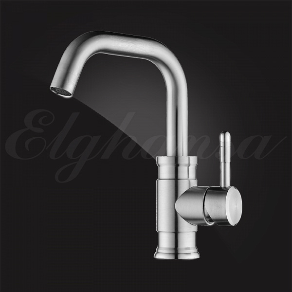 Смеситель для раковины Elghansa Stainless steel 16A4548-Steel