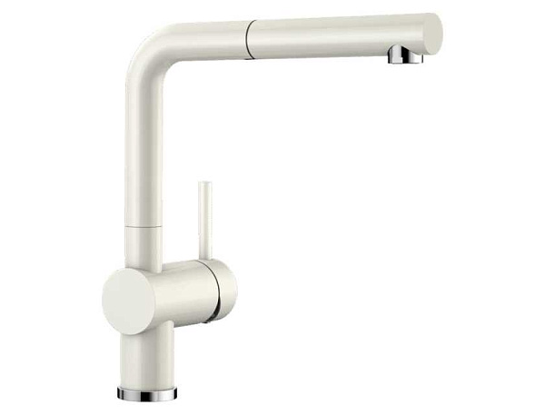 Смеситель для кухни Blanco Linus-S c выдвижным душем (керамика) 