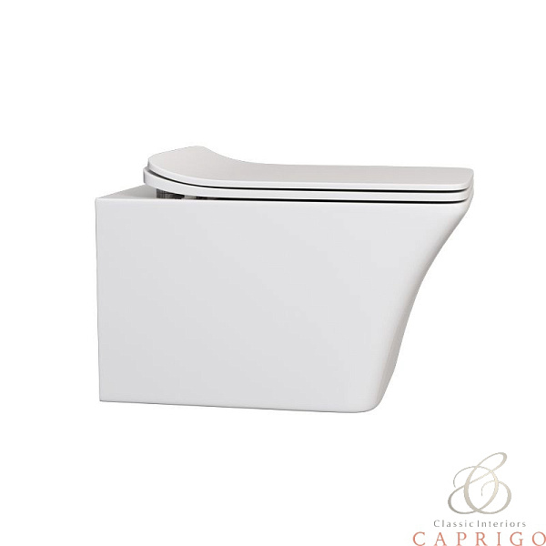 Подвесной унитаз Caprigo Jewel J-1103 безободковый