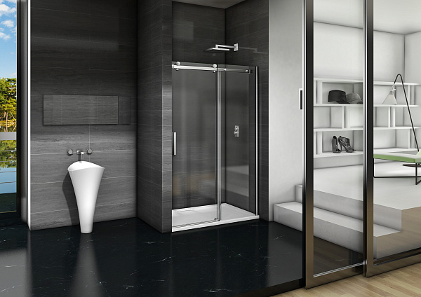 Душевая перегородка Good Door Galaxy WTW-160-C-CH