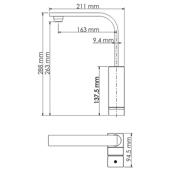 Смеситель для кухни WasserKraft Abens 2007