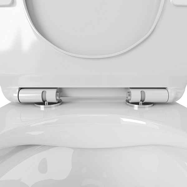 Унитаз подвесной безободковый OWL Eter Cirkel-H с сиденьем DP микролифт