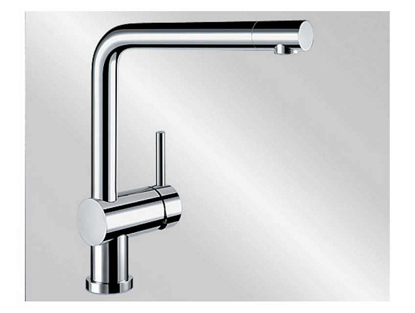 Смеситель для кухни Blanco Linus-F (нержавеющая сталь)