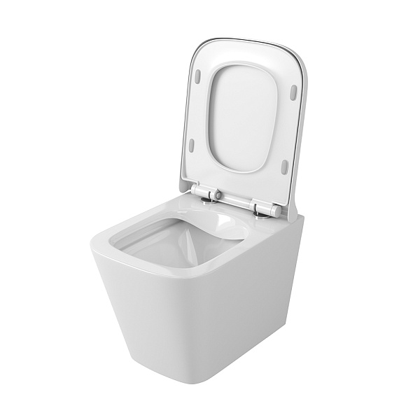 Унитаз подвесной безободковый OWL Vatter Ruta-H mini с сиденьем DP микролифт